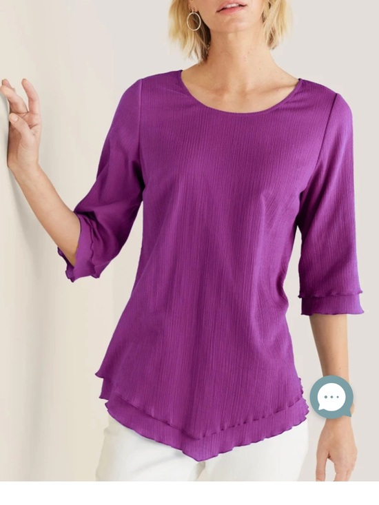 Soft Surroundings Tops - Soft Surroundings Siesta Key Tunic in Vibrant Orchid